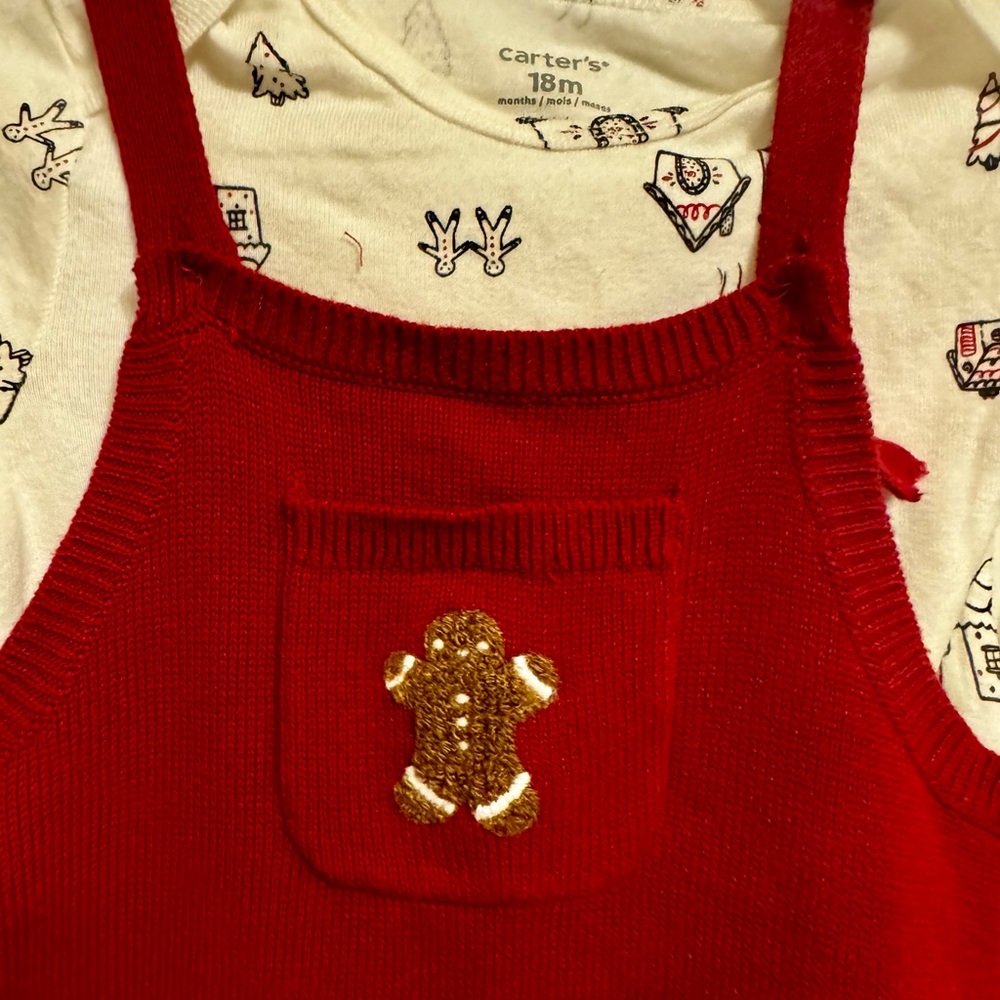 Carter's Red and White Kids Matching Set